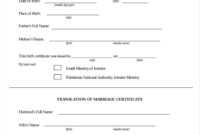 Mexican Marriage Certificate Template Brochure Templates throughout Mexican Marriage Certificate Translation Template