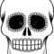 Mexican Sugar Skull Template Stock Vector – Illustration Of Within Blank Sugar Skull Template