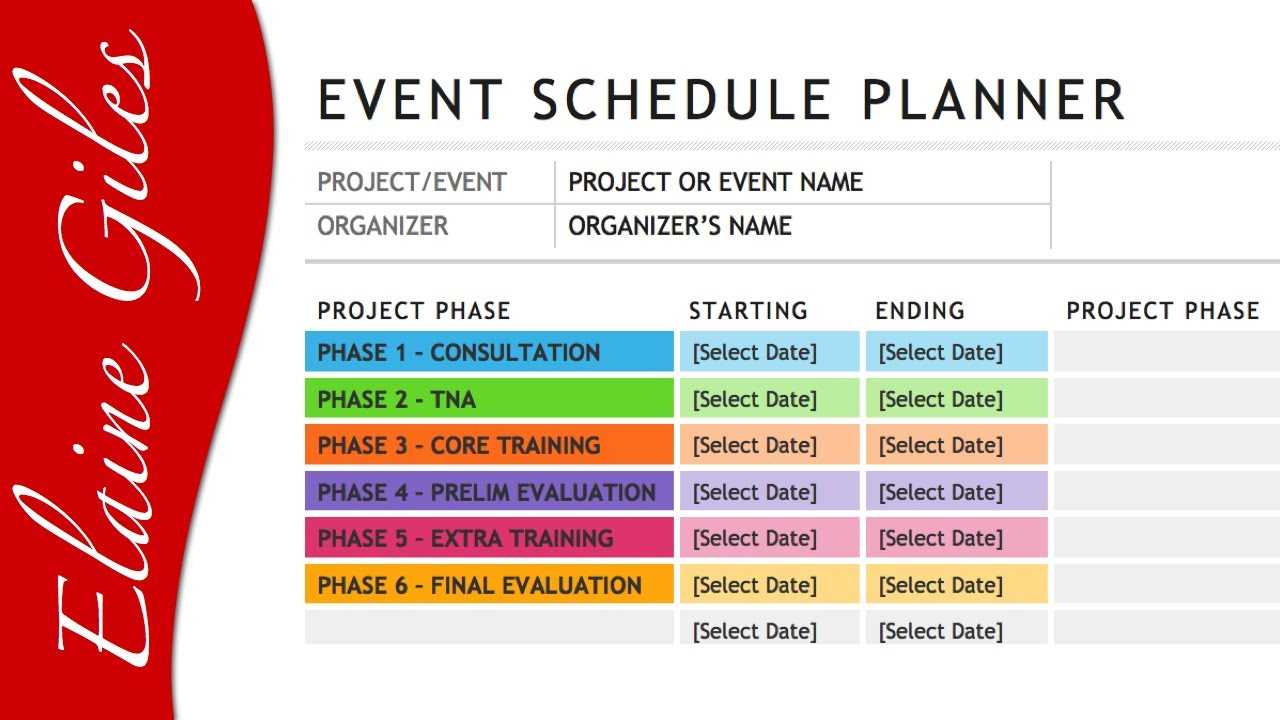 Microsoft Word 2013 Schedule Template Inside Event Agenda Template Word