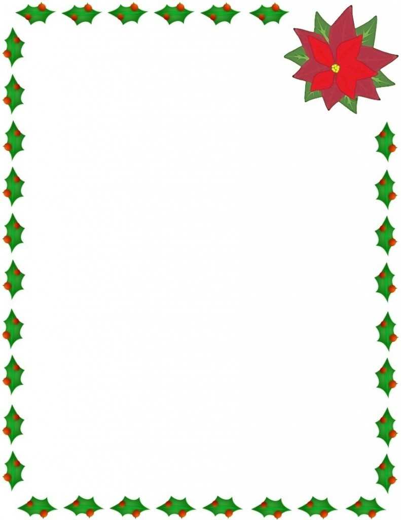 Microsoft Word Christmas Borders | Free Download Best Inside Christmas Border Word Template