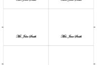 Microsoft Word Place Card Template - Atlantaauctionco regarding Ms Word Place Card Template