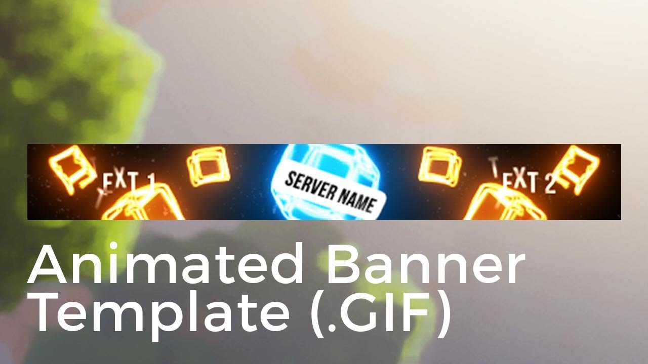 Minecraft Server Banner Template