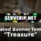 Minecraft Server Banner Template (Gif) – "treasure" With Regard To Minecraft Server Banner Template