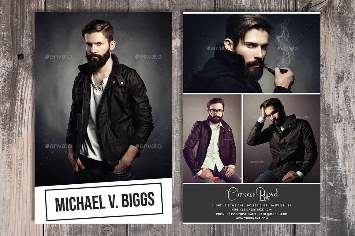 Modeling Comp Card Template, Fashion Model Comp Card Inside Comp Card Template Download