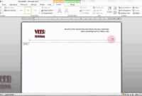Ms Word 2010 | How To Create Custom Header And Footer within Header Templates For Word