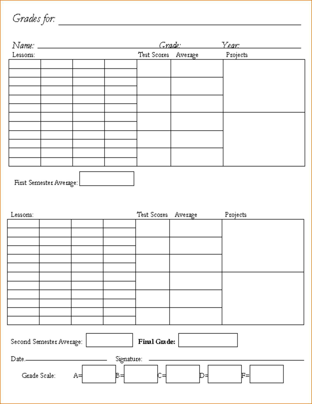 Name Card Template For Kindergarten Throughout Boyfriend In Kindergarten Report Card Template