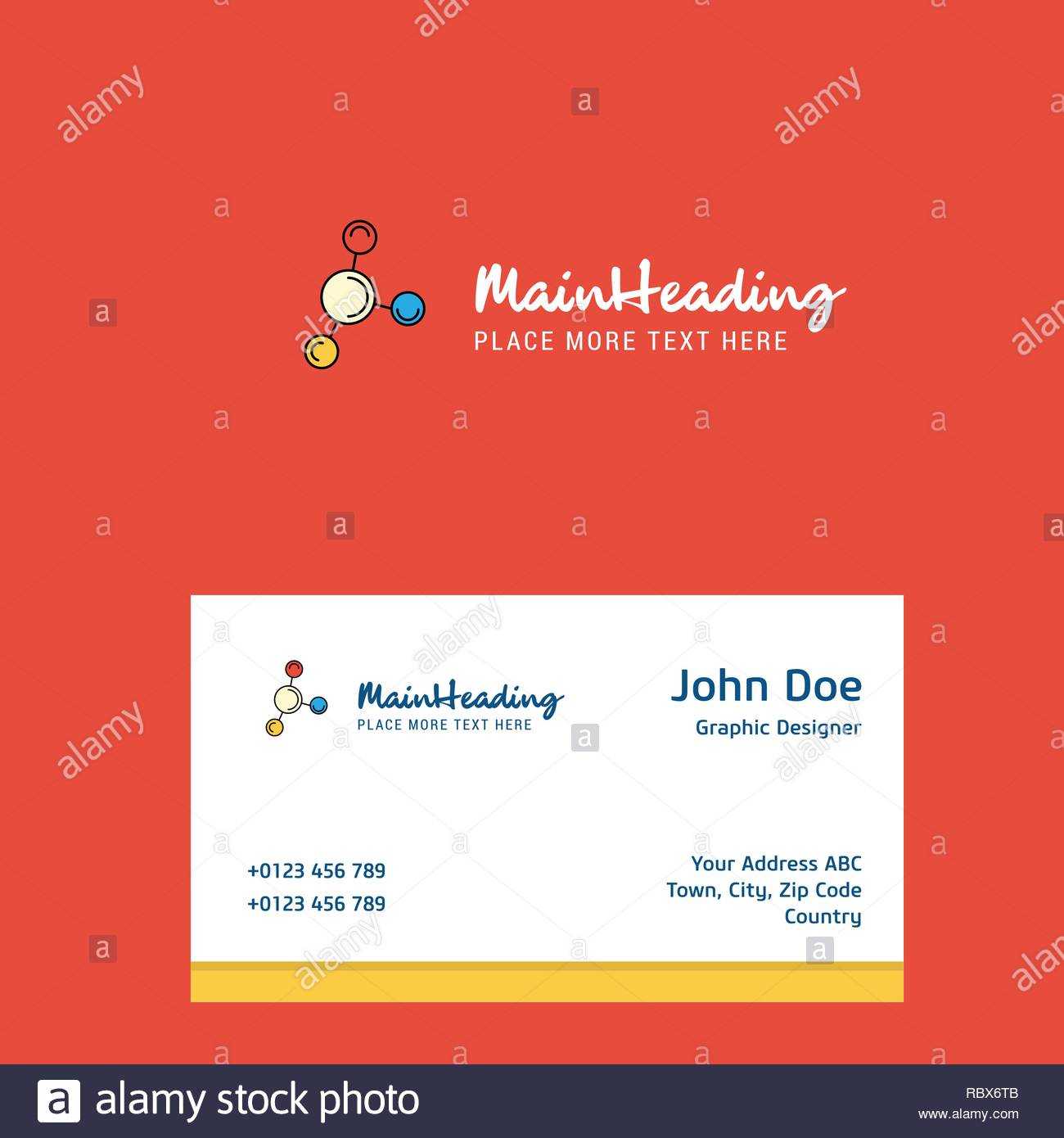 Networking Logo Design With Business Card Template. Elegant With Networking Card Template