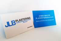 New Jlb Plastering Business Cards And Logo Design pertaining to Plastering Business Cards Templates
