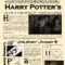Newspaper Article Template Google Docs Harry Potter Daily Pertaining To Old Newspaper Template Word Free