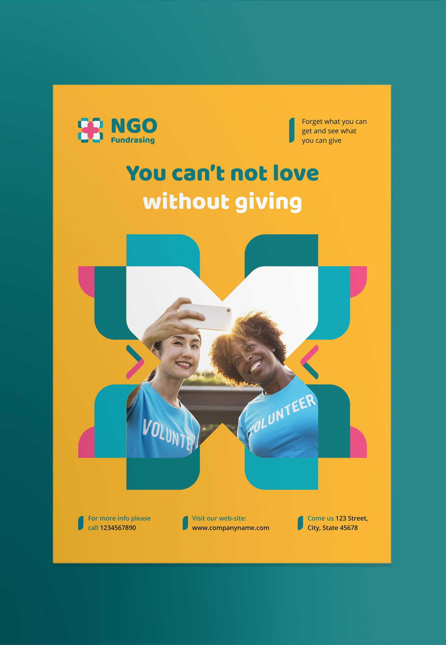 Ngo Templates Suite On Behance Throughout Ngo Brochure Templates