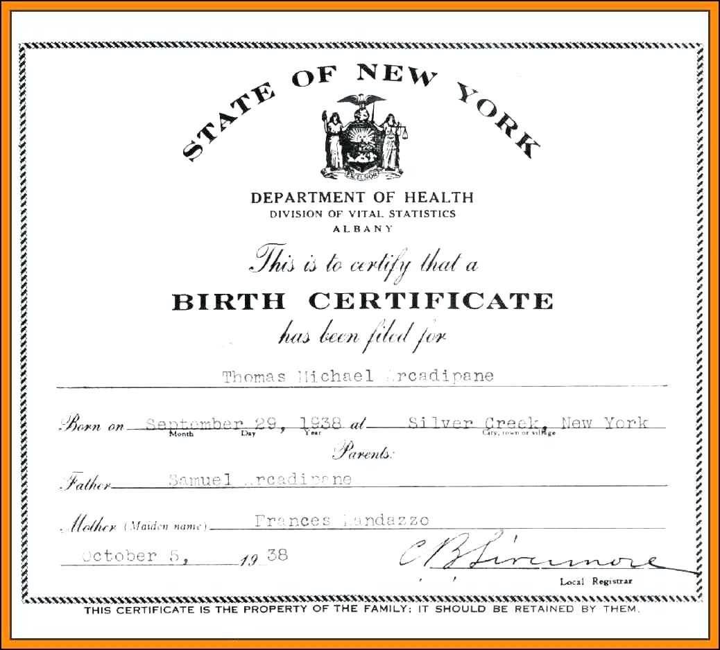 Novelty Birth Certificate Template - Atlantaauctionco With Novelty Birth Certificate Template