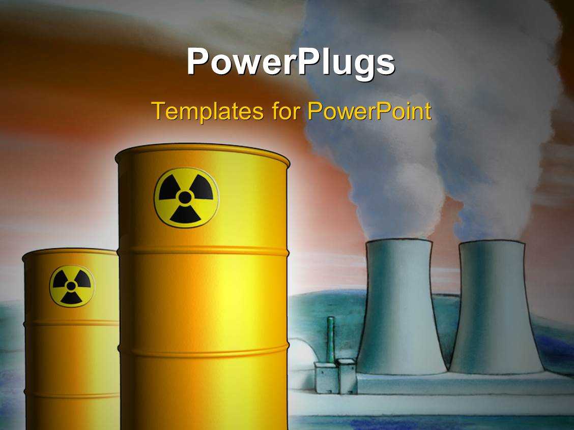 Nuclear Energy Powerpoint Templates W/ Nuclear Energy Themed With Regard To Nuclear Powerpoint Template