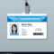 Nurse Id Card Medical Identity Badge Template Intended For Hospital Id Card Template