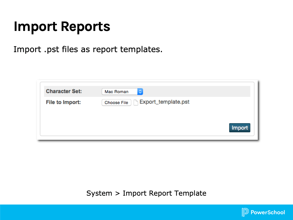 Object Reports 1: Basic Building Blocks In Powerschool Reports Templates
