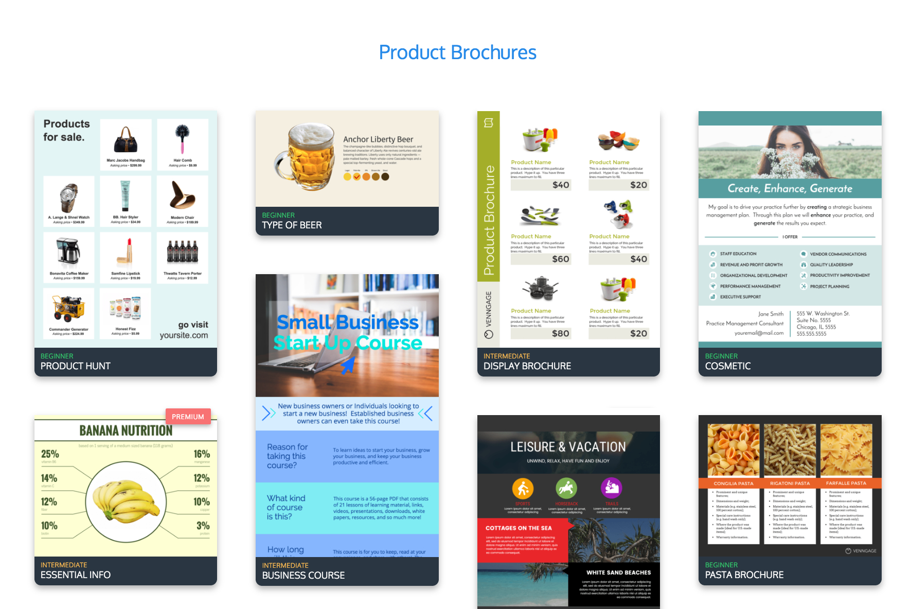 Online Brochure Maker: Design A Brochure For Free For Online Brochure Template Free