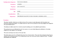 Operative Report | Templates At Allbusinesstemplates intended for Operative Report Template
