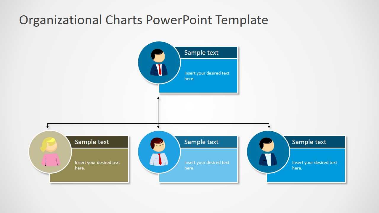 Organizational Charts Powerpoint Template Within Microsoft Powerpoint Org Chart Template