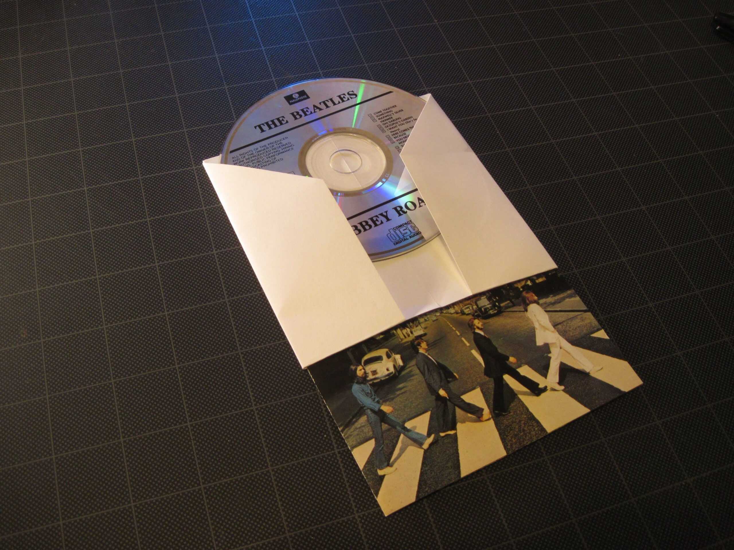 Origami: Sleeve For Cd / Dvd And Liner Notes | Cd Covers With Cd Liner Notes Template Word