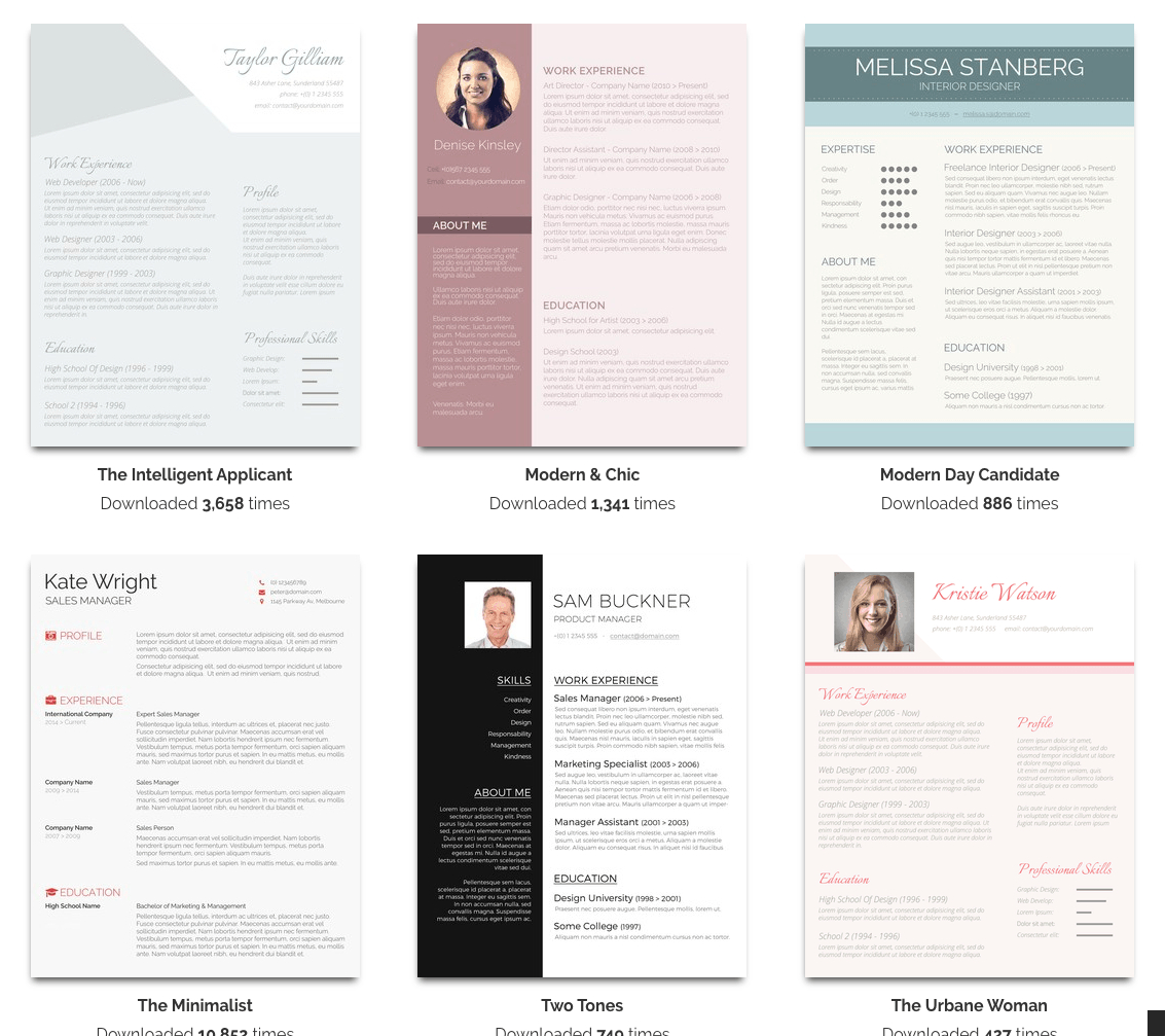 Over 100 Free Resume Templates For Microsoft Word | Komando With Regard To Microsoft Word Resume Template Free