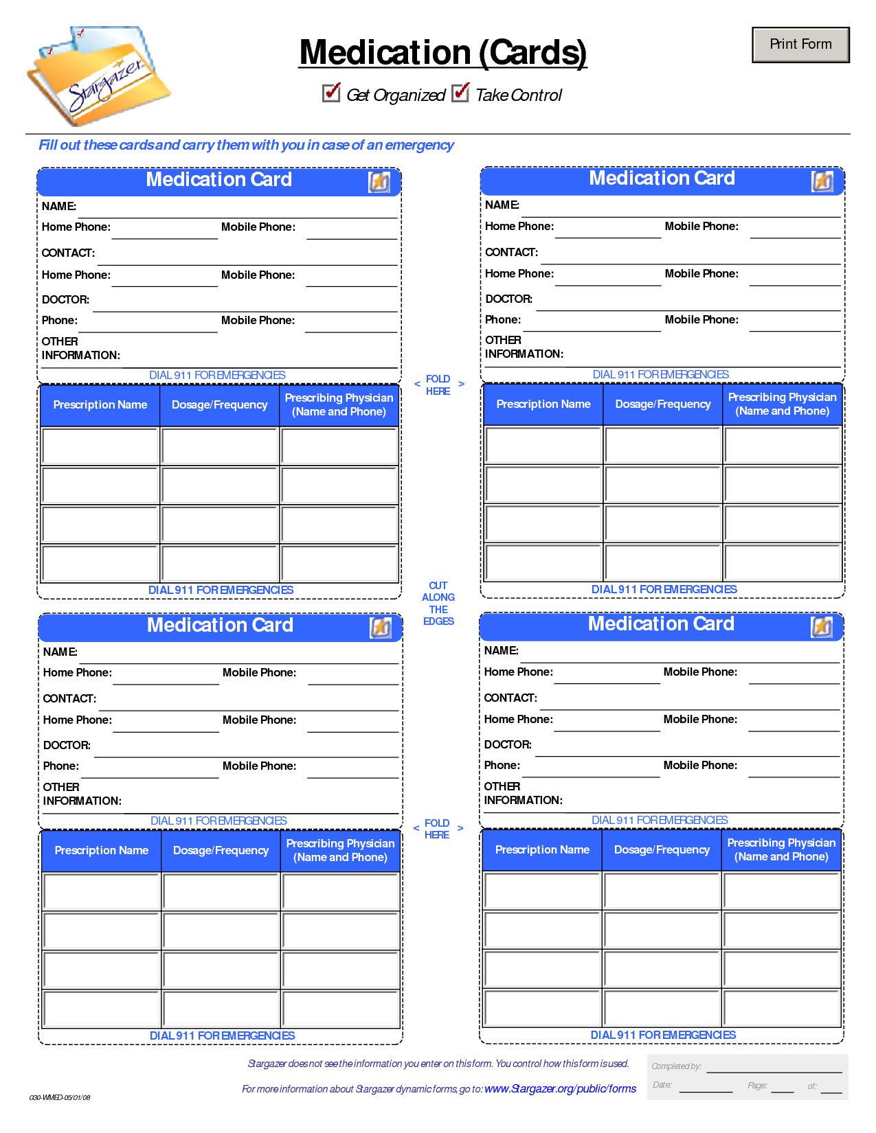 Patient Medication Card Template | Medication List, Medical Inside Med Card Template