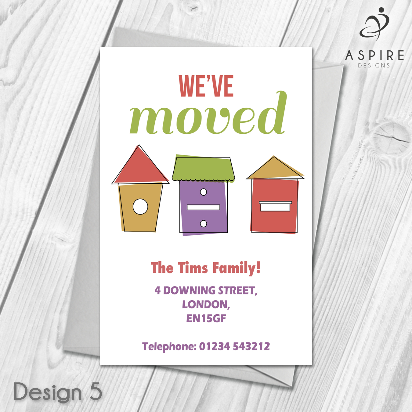 Personalised Home Sweet Home Change Of Address Cards Regarding Free Moving House Cards Templates
