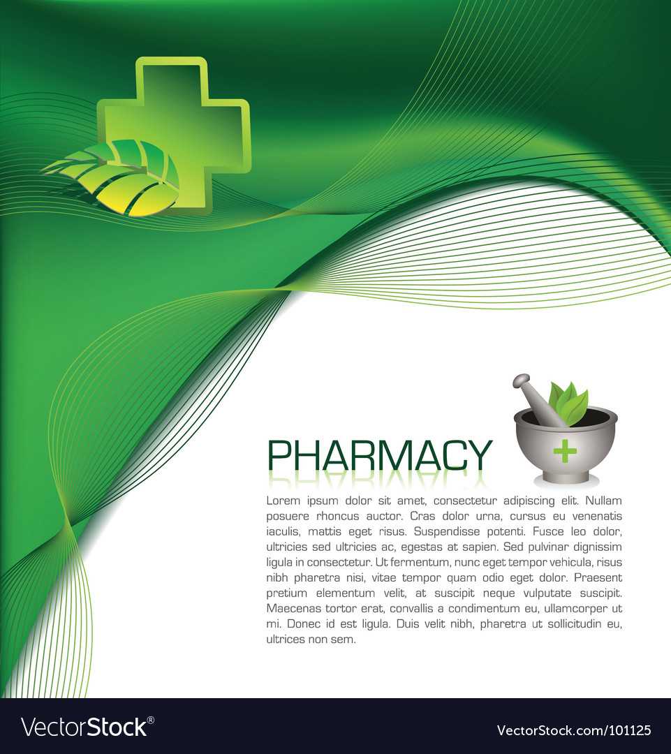 Pharmacy Brochure With Pharmacy Brochure Template Free
