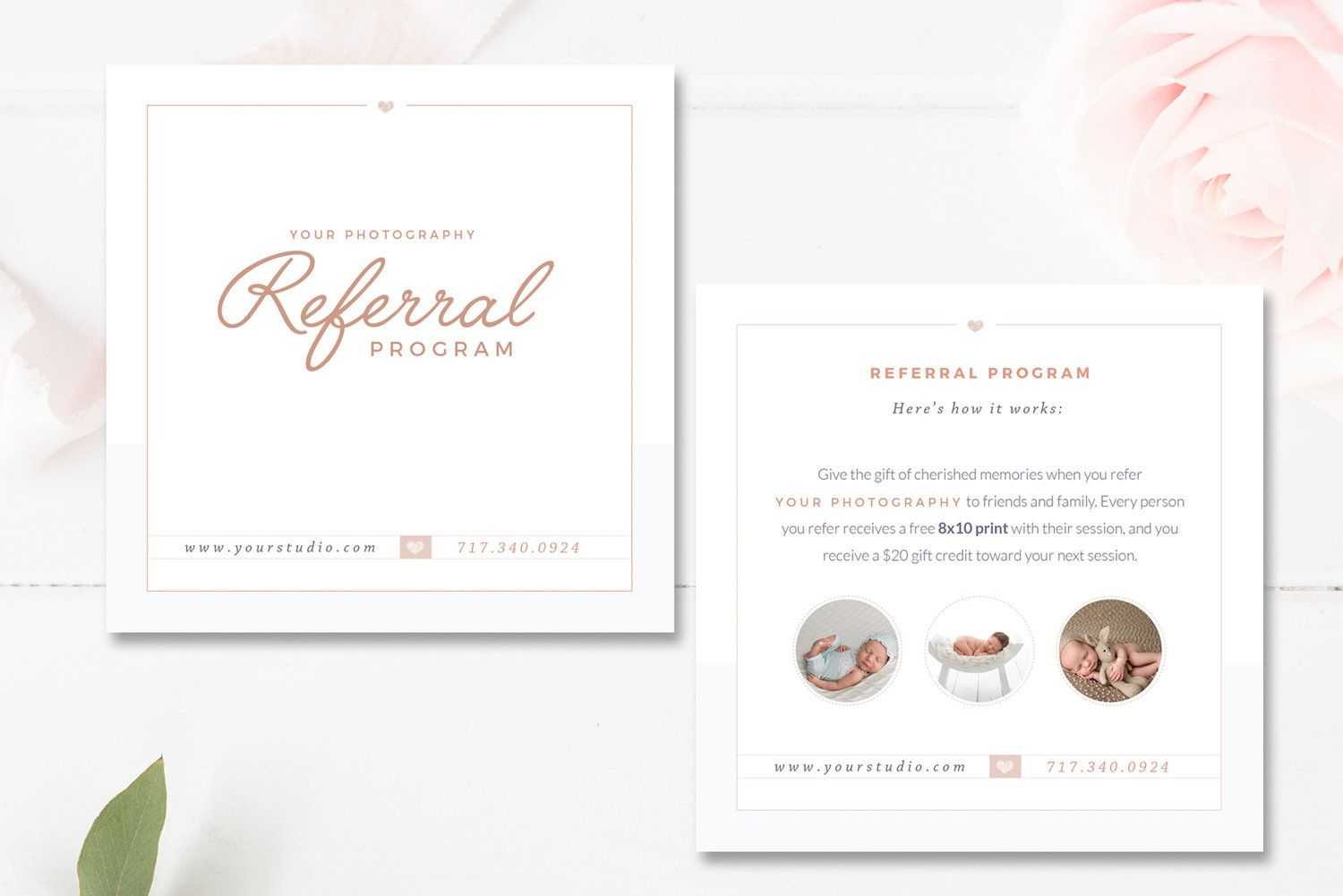 Photography Referral Card Templates, Referral Program Intended For Photography Referral Card Templates