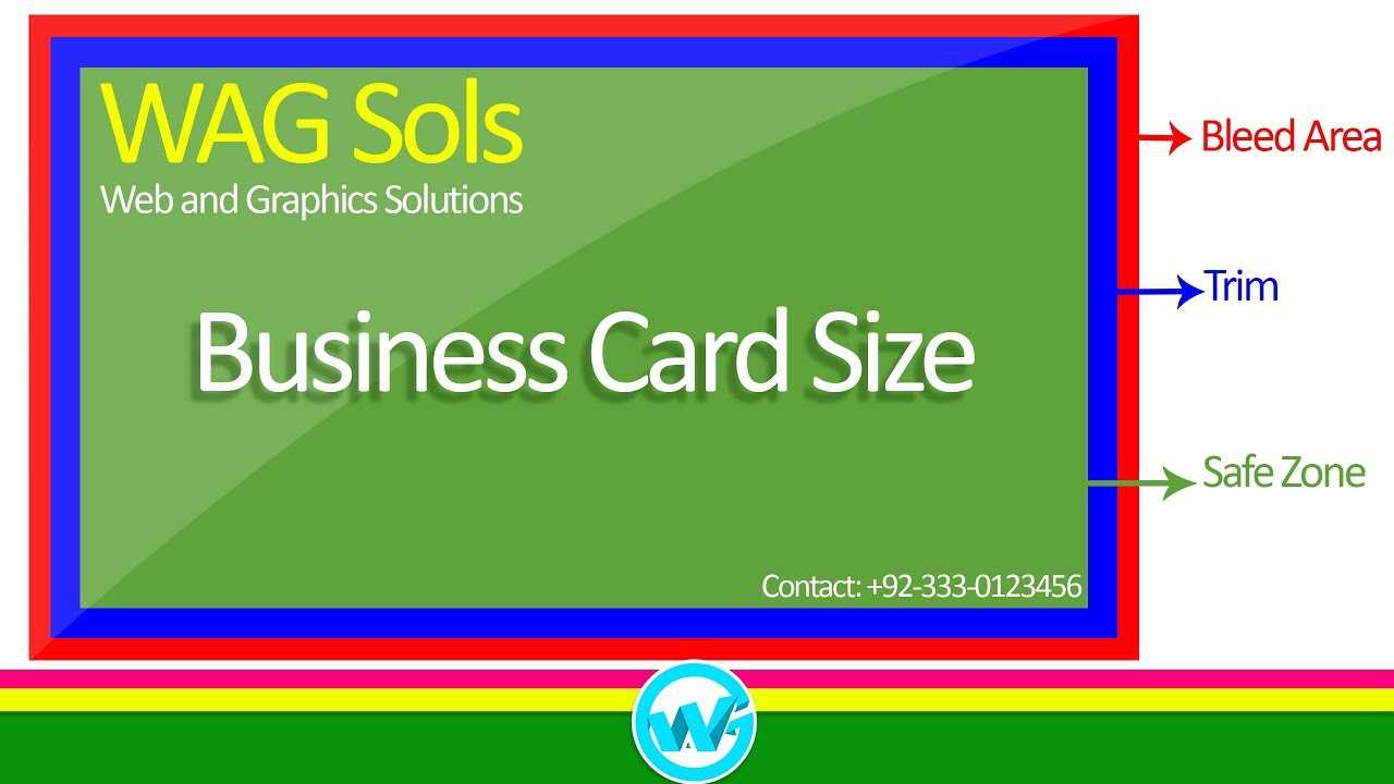Photoshop Business Card Template With Bleeds | Learn Photoshop In Hindi /  Urdu With Business Card Template Size Photoshop