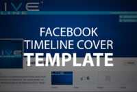 Photoshop Template: Facebook Timeline Cover (Psd File) for Photoshop Facebook Banner Template