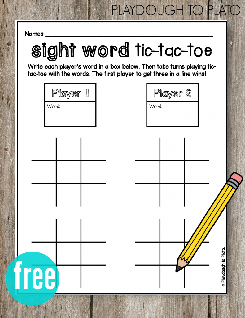 Pin On Ela Throughout Tic Tac Toe Template Word