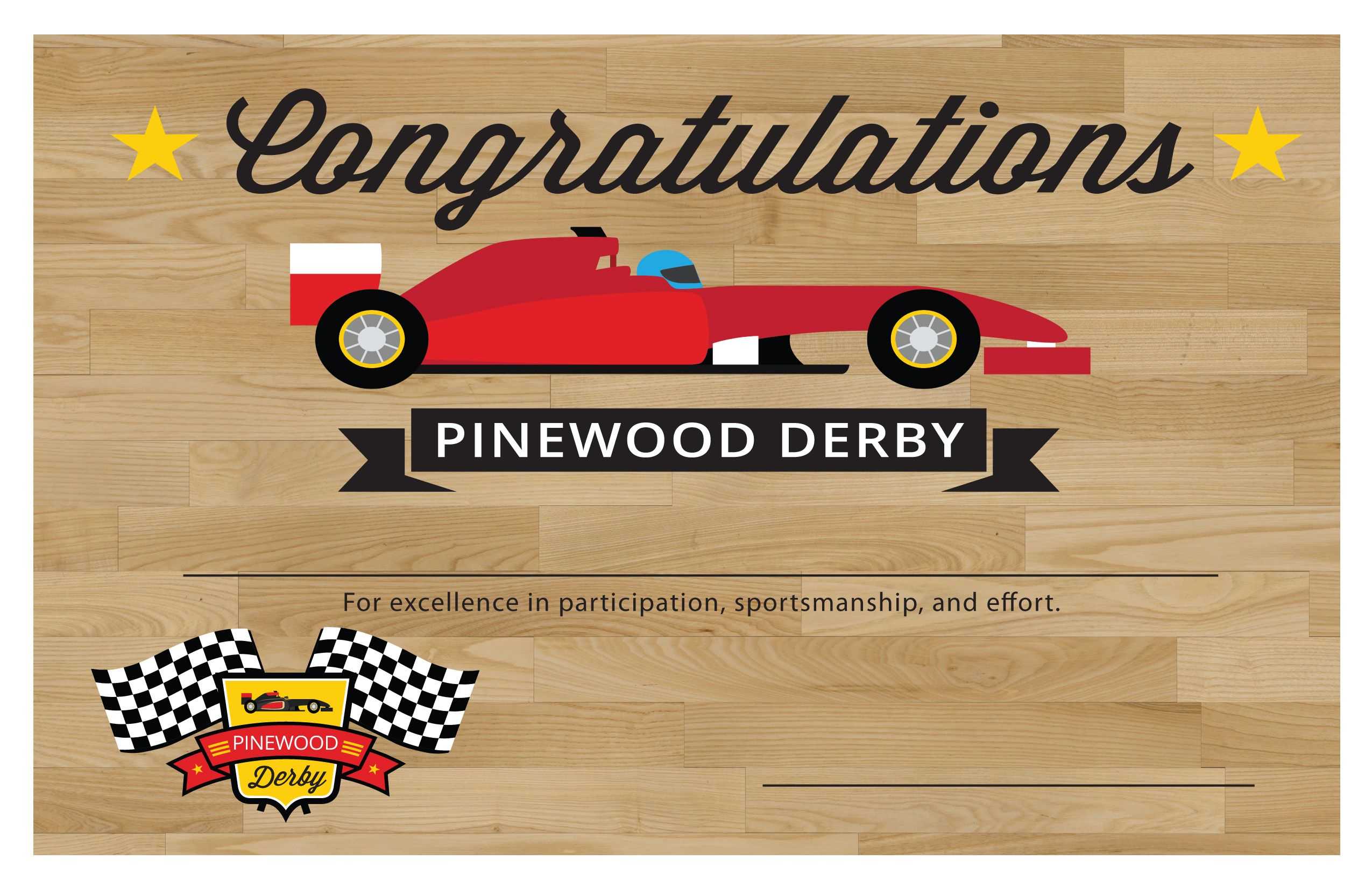 Pin On Pinewood Derby Regarding Pinewood Derby Certificate Template