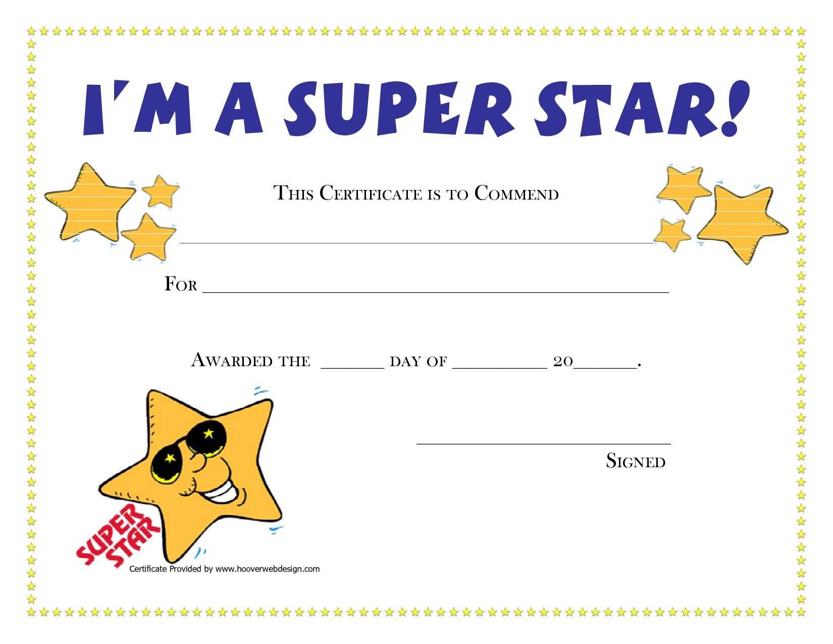 Pinamanda Crawford On Teaching Music And Loving It For Star Of The Week Certificate Template