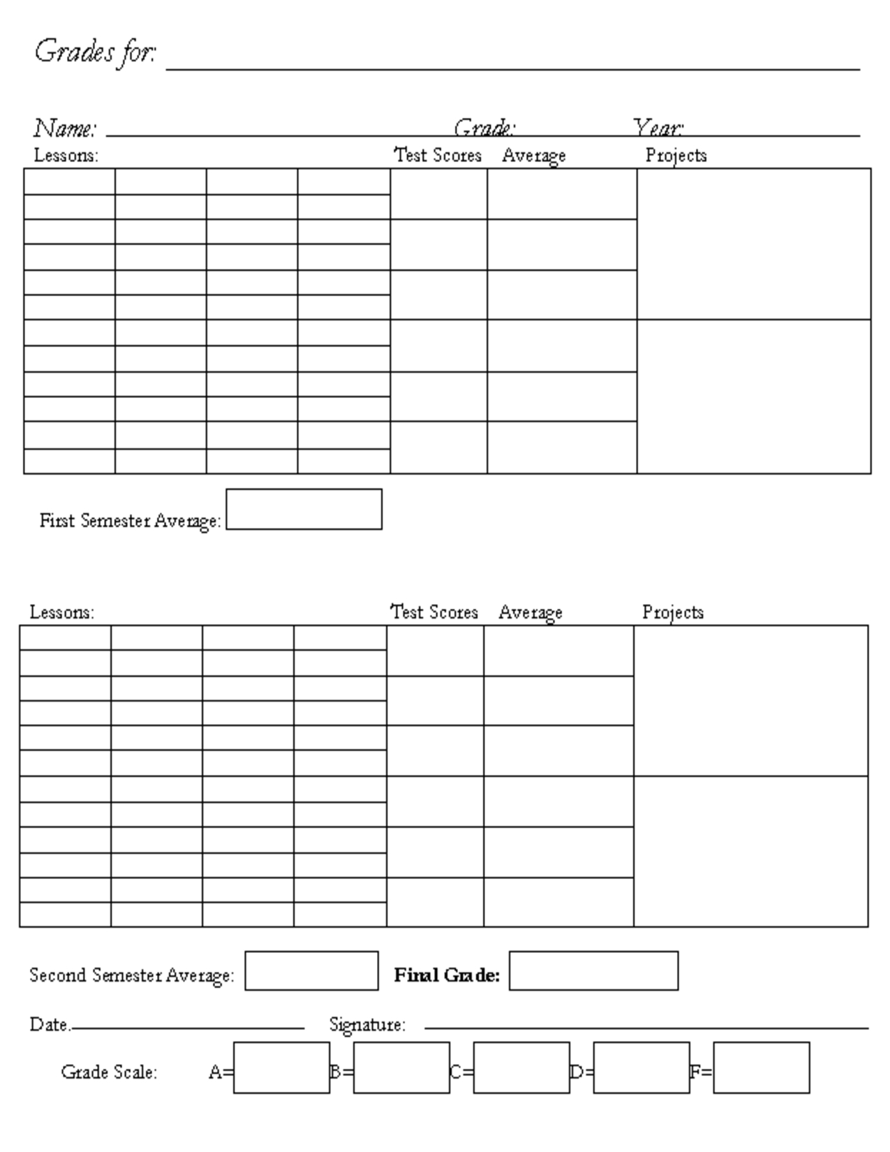 Pinbecky Crossett On Children #10 | Report Card Template Intended For Homeschool Report Card Template Middle School