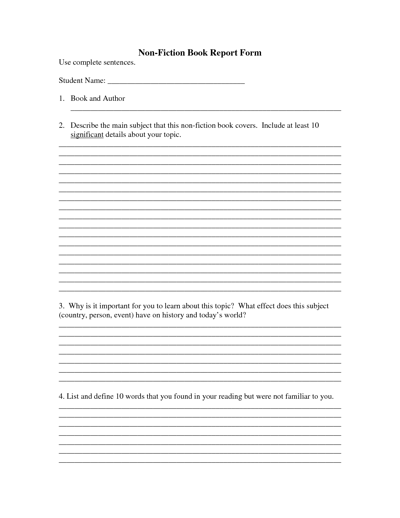Pinbekah Roy On Princes | Book Report Templates, 2Nd Inside High School Book Report Template