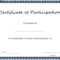 Pinclaire Donaldson On Forms | Training Certificate Throughout Certificate Of Participation Template Pdf
