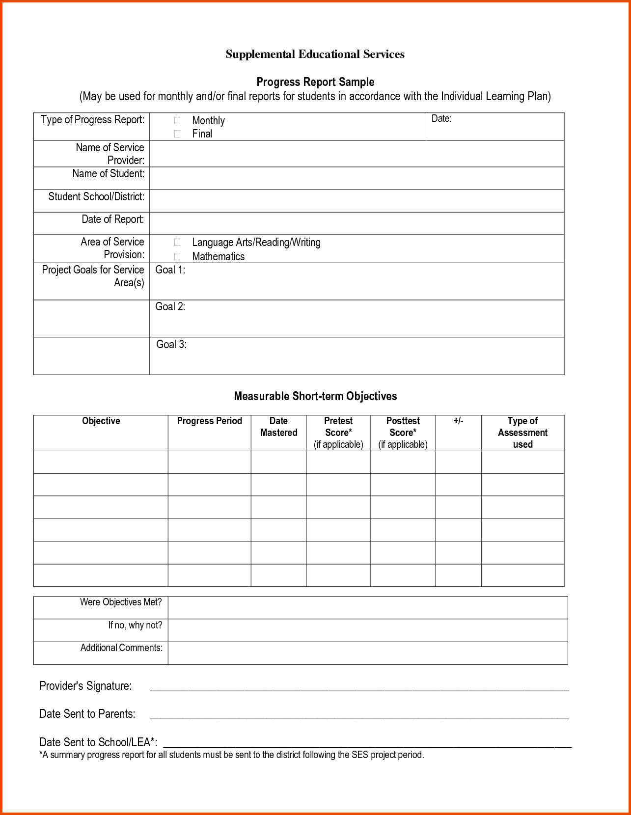 Pinmaricarl Carranza On Sample Progress Report Throughout Report Card Template Middle School