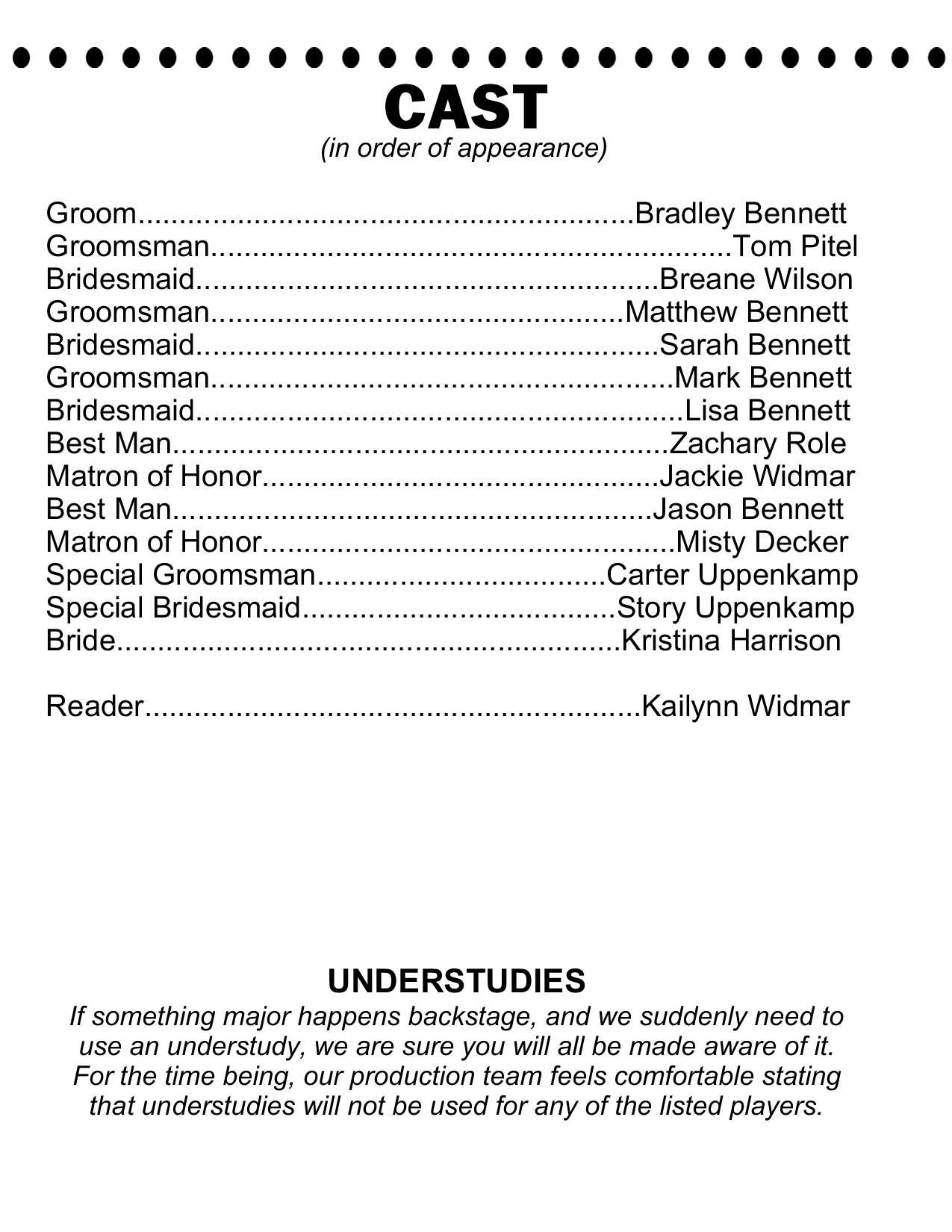 Playbill Template Pages | Paspas Regarding Playbill Template Word