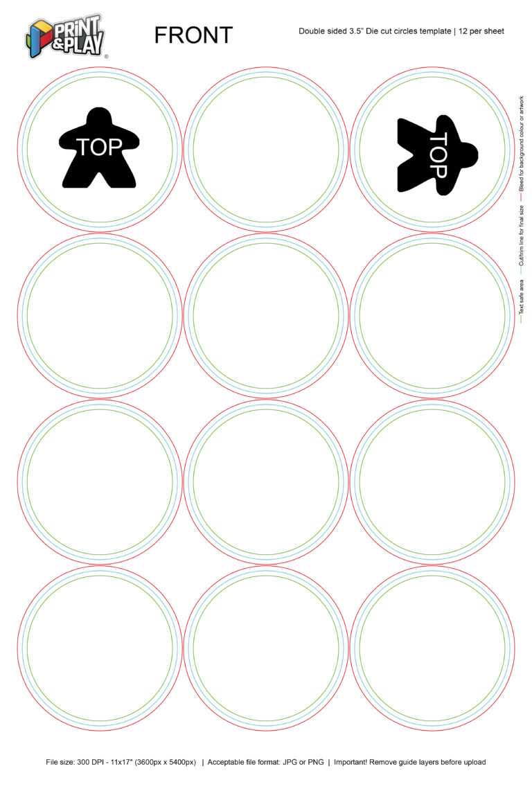 Playing Cards : Formatting &amp; Templates – Print &amp; Play Inside Template ...