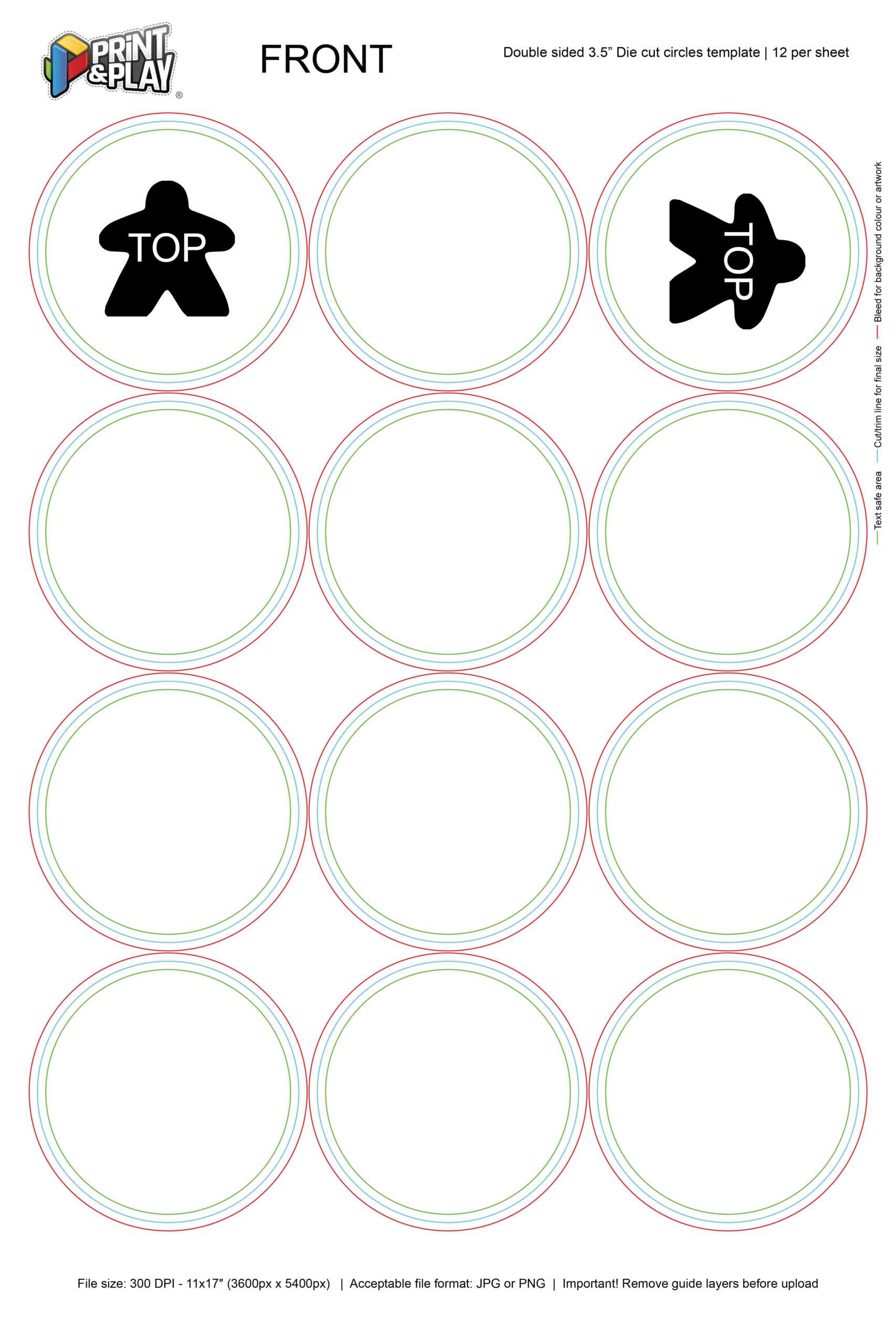 Playing Cards : Formatting & Templates – Print & Play Inside Template For Game Cards