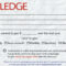 Pledge Cards For Churches | Pledge Card Templates | Card for Church Pledge Card Template