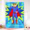Popular Superhero Birthday Greetings &nu09 Within Superhero Birthday Card Template