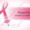 Powerpoint Template: Breast Cancer Awareness Pink Ribbon Regarding Free Breast Cancer Powerpoint Templates