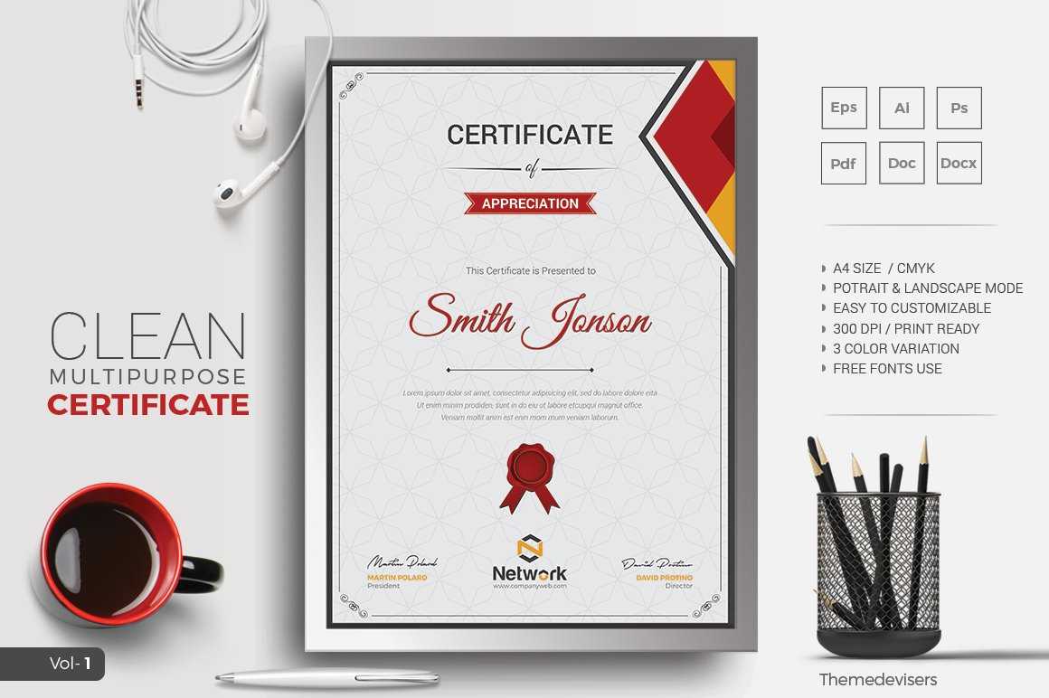 Premium Star Performer Certificate Templates Powerpoint With In Star Performer Certificate Templates