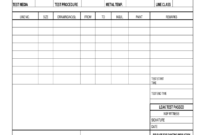 Pressure Testing Form - Fill Online, Printable, Fillable with regard to Hydrostatic Pressure Test Report Template