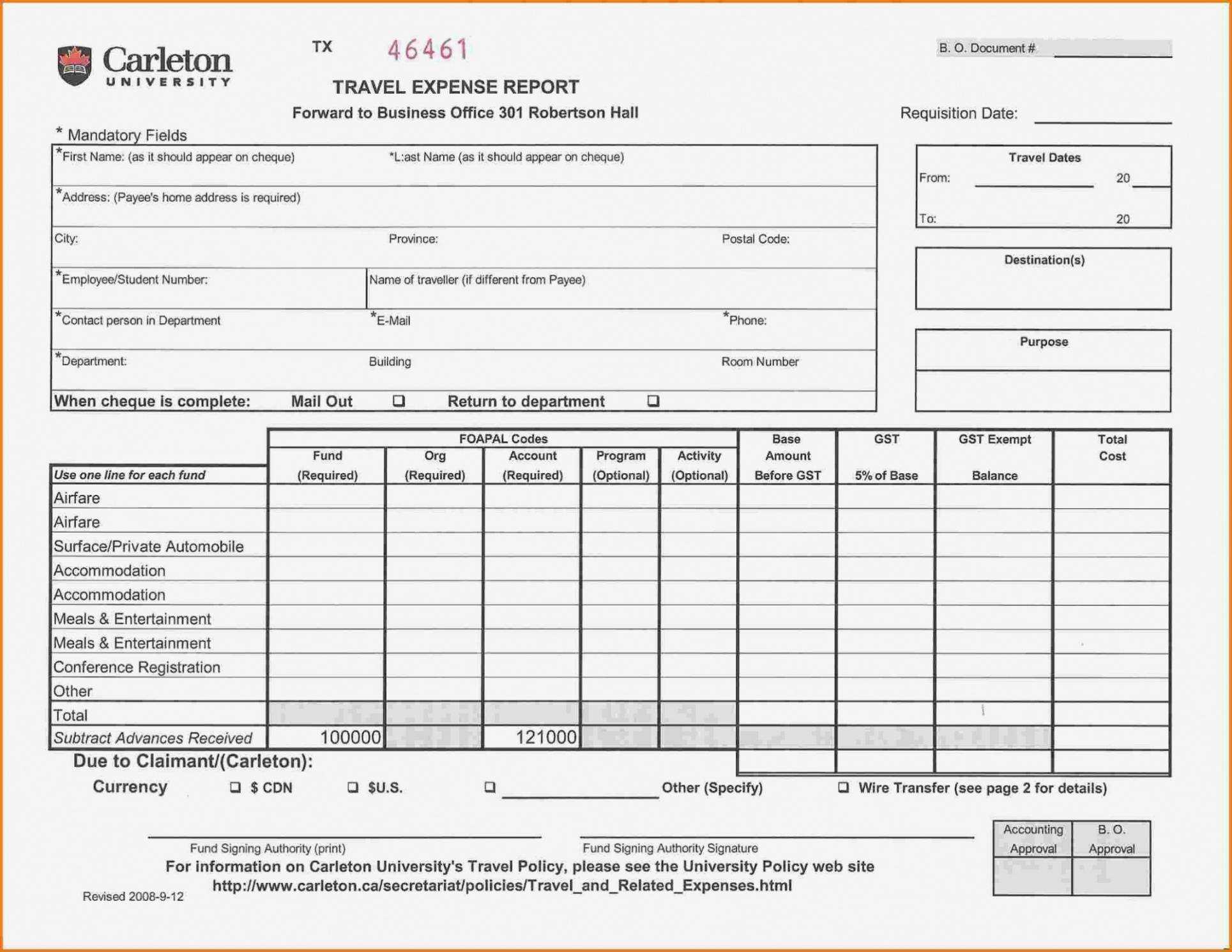 Printable Air Balance Report Form Mersnproforum Form With Regard To Air Balance Report Template