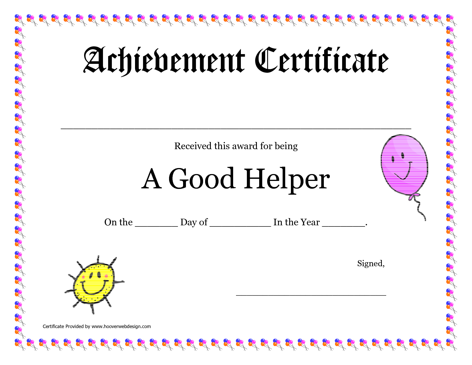 Printable Award Certificates For Teachers | Good Helper With Regard To Student Of The Year Award Certificate Templates