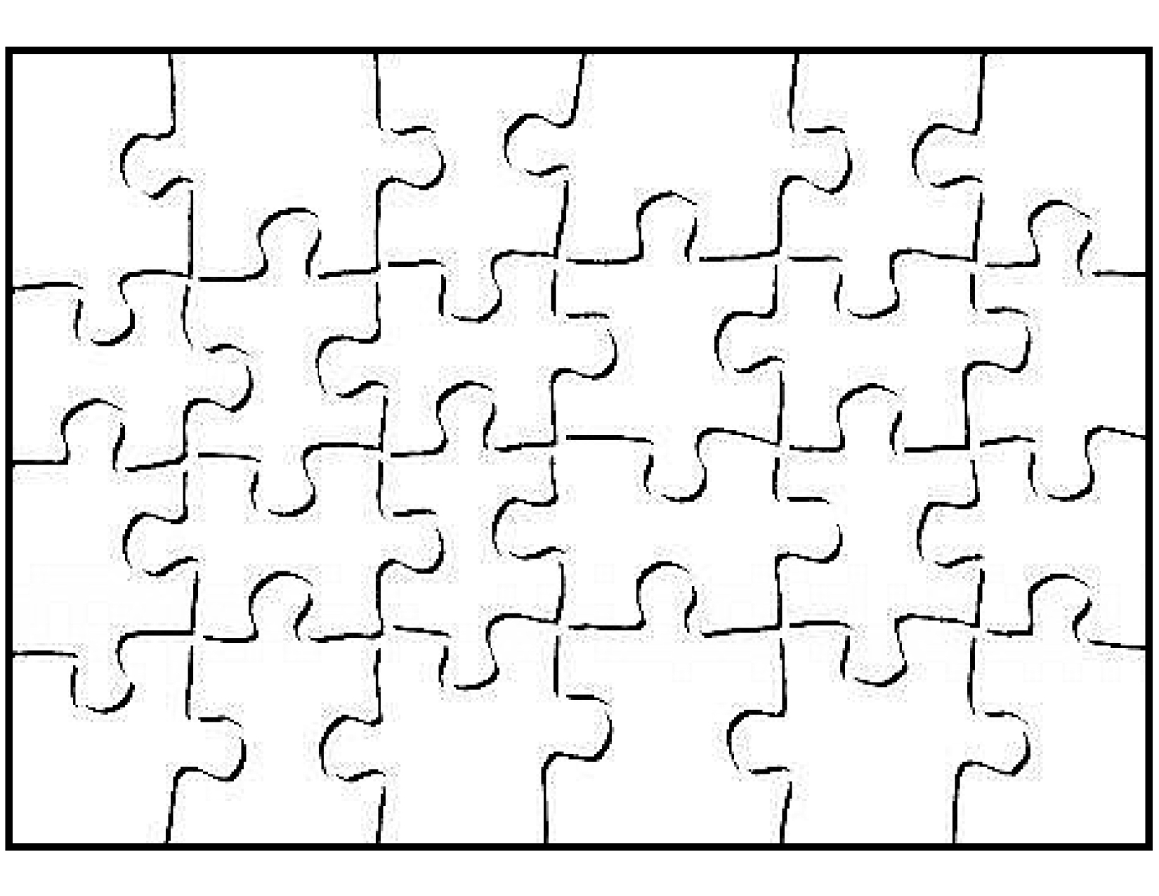 Printable Blank Puzzle Piece Template | Puzzle Piece Inside Jigsaw Puzzle Template For Word