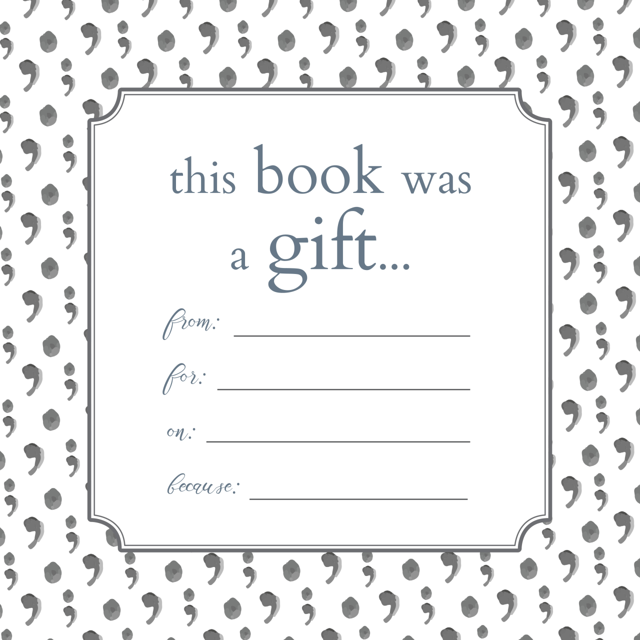 Printable Bookplates For Donated Books | Book Gifts, Library Inside Bookplate Templates For Word