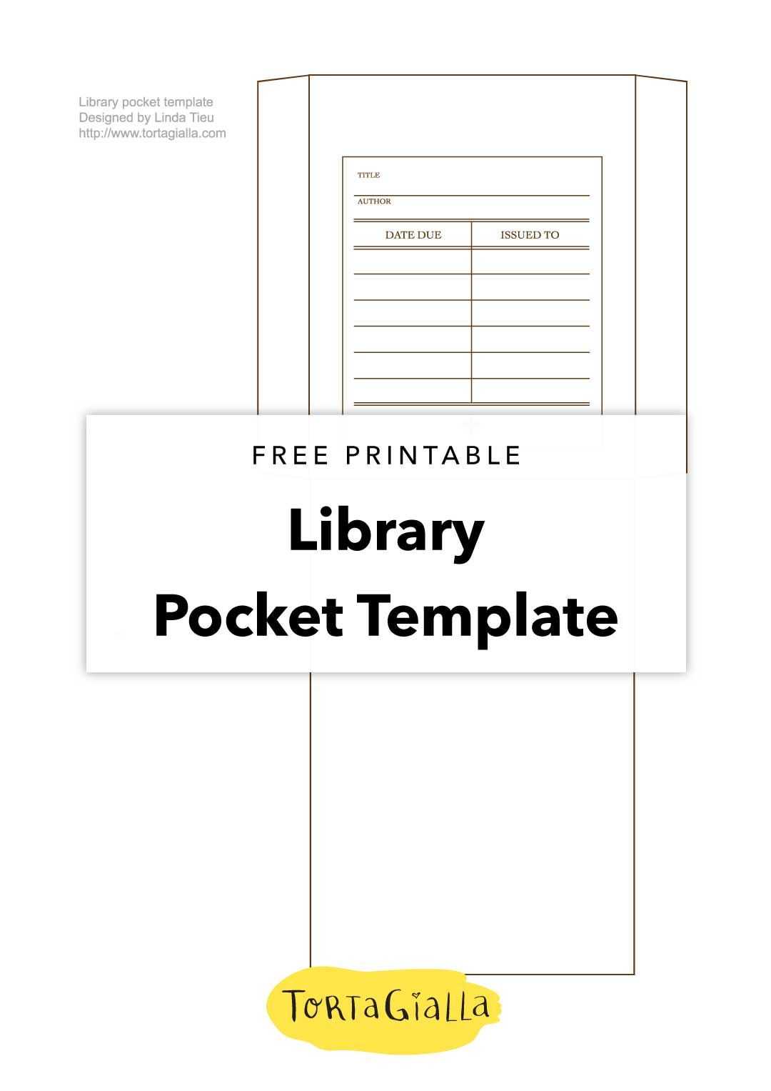 Printable Library Card Template – Free Download | Templates Intended For Library Catalog Card Template