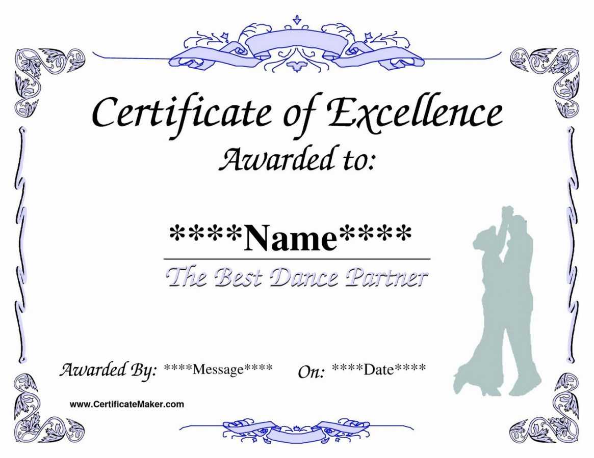 Life Saving Award Certificate Template